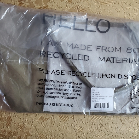 Free People Daybreaker Tote/Olive - Picture 7 of 10